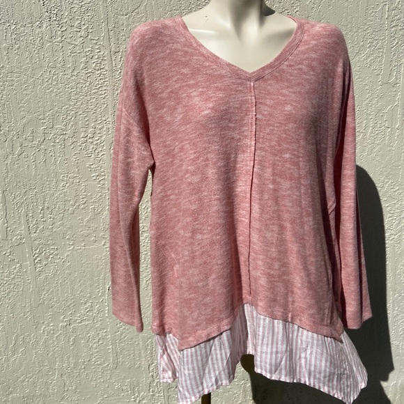 Style & Co Peach Pink Sweater - Picture 1 of 5